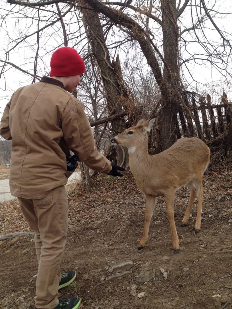 Zach Kreisler in his Natural Habitat