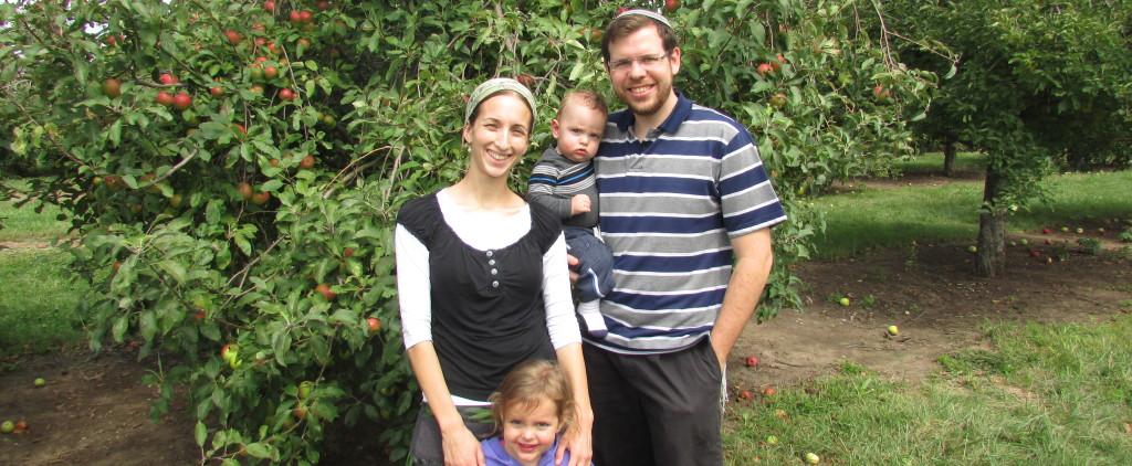 Chagit and Gad Stuart and family. Photo by Shagit Stuart.