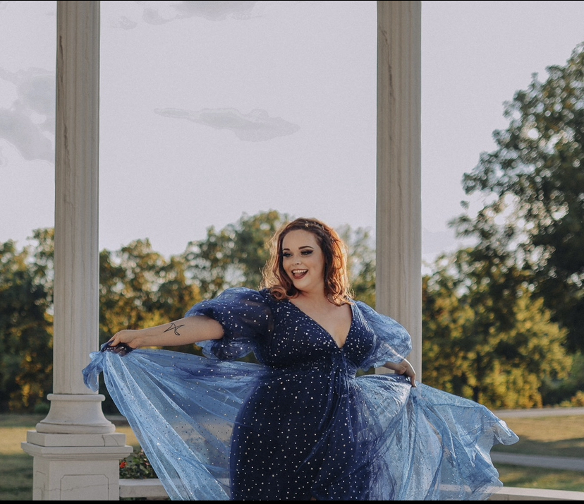 Jeffries is known for her colorful clothing and vibrant personality. Image by Aaron Phelps