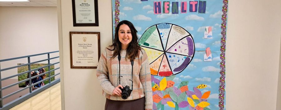 Birger can often be found  taking pictures around the school. Image by Daniel Thomas.