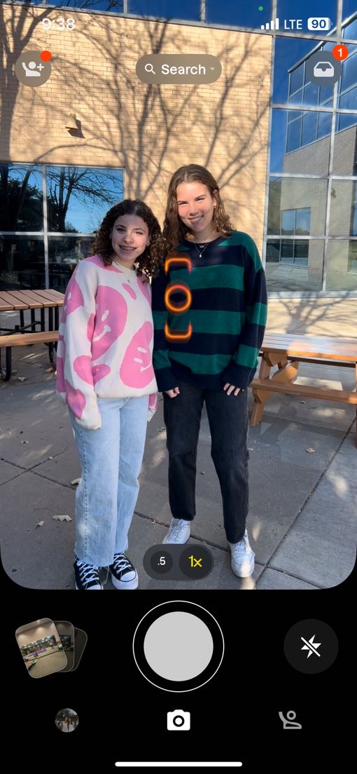 Picture of Orli ZIgler and Dani Glickman being taken on Lapse.