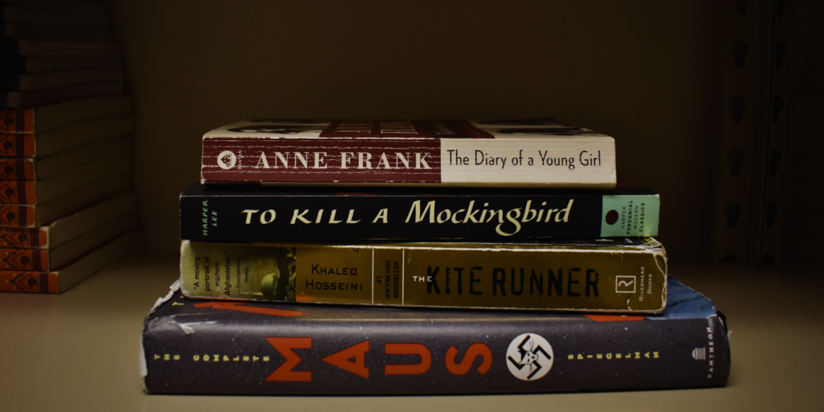 Many banned books sit around collecting dust in the closets of Kansas’ public schools, meanwhile the important message of what lies inside just sits and waits to be read.