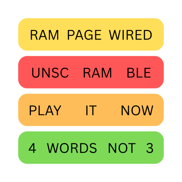 UnscRAMble